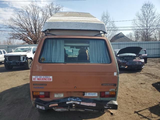 1982 Volkswagen Vanagon Campmobile