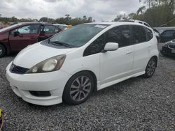 Honda salvage cars for sale: 2013 Honda FIT Sport