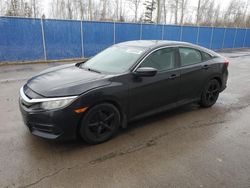 Salvage cars for sale at Moncton, NB auction: 2016 Honda Civic LX