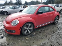 Salvage cars for sale at Graham, WA auction: 2012 Volkswagen Beetle Turbo