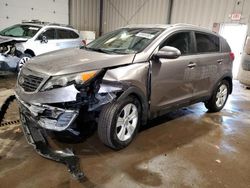 Salvage cars for sale at West Mifflin, PA auction: 2011 KIA Sportage LX