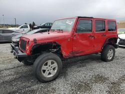 Jeep Wrangler Unlimited Rubicon salvage cars for sale: 2014 Jeep Wrangler Unlimited Rubicon