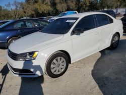 Volkswagen salvage cars for sale: 2016 Volkswagen Jetta S