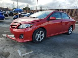 Salvage cars for sale at Wilmington, CA auction: 2013 Toyota Corolla Base