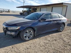 Salvage cars for sale at Temple, TX auction: 2019 Honda Accord LX