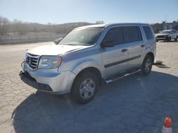 Salvage cars for sale at Lebanon, TN auction: 2014 Honda Pilot LX