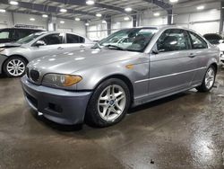 Salvage cars for sale at Ham Lake, MN auction: 2004 BMW 325 CI