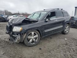 Salvage cars for sale at Duryea, PA auction: 2013 Jeep Grand Cherokee Overland