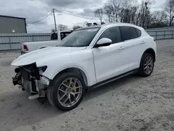 Salvage cars for sale at Gastonia, NC auction: 2018 Alfa Romeo Stelvio TI