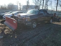 Salvage trucks for sale at Central Square, NY auction: 2014 Chevrolet Silverado K1500 LT