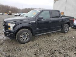 Salvage cars for sale at Windsor, NJ auction: 2016 Ford F150 Supercrew