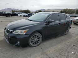 Salvage cars for sale at Las Vegas, NV auction: 2013 Lexus CT 200