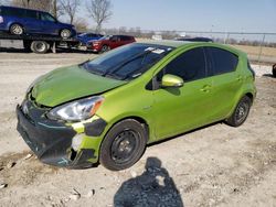 Salvage cars for sale at Cicero, IN auction: 2015 Toyota Prius C