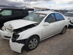 Salvage cars for sale at Las Vegas, NV auction: 2005 KIA Spectra LX