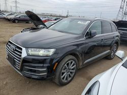 Salvage cars for sale at Elgin, IL auction: 2018 Audi Q7 Premium Plus