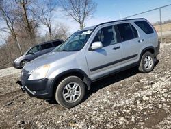 Salvage cars for sale at Cicero, IN auction: 2002 Honda CR-V EX