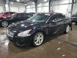 Salvage cars for sale at Ham Lake, MN auction: 2014 Nissan Maxima S