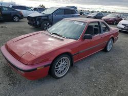 Salvage cars for sale at Antelope, CA auction: 1990 Honda Prelude 2.0SI