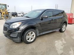 Salvage cars for sale at Haslet, TX auction: 2017 Chevrolet Equinox LS