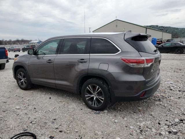 2016 Toyota Highlander XLE