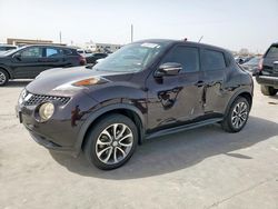 Salvage cars for sale at Grand Prairie, TX auction: 2017 Nissan Juke S