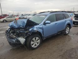 Salvage cars for sale at Indianapolis, IN auction: 2010 Subaru Outback 2.5I Premium