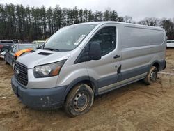 Salvage trucks for sale at North Billerica, MA auction: 2016 Ford Transit T-250