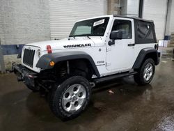 Salvage cars for sale at Ham Lake, MN auction: 2016 Jeep Wrangler Sport