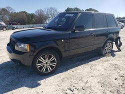 Salvage cars for sale at Loganville, GA auction: 2012 Land Rover Range Rover HSE Luxury