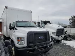 Salvage trucks for sale at Albany, NY auction: 2019 Ford F750 Super Duty