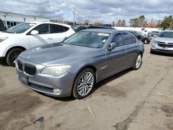 Salvage cars for sale at New Britain, CT auction: 2012 BMW 750 XI