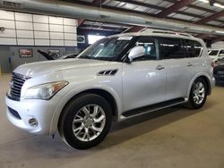 Salvage cars for sale at East Granby, CT auction: 2013 Infiniti QX56