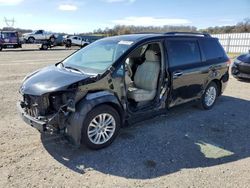 Salvage cars for sale at Anderson, CA auction: 2013 Toyota Sienna XLE