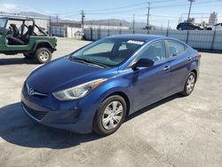 Salvage cars for sale at Sun Valley, CA auction: 2016 Hyundai Elantra SE