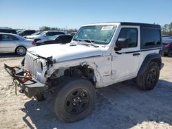 Salvage cars for sale at Houston, TX auction: 2019 Jeep Wrangler Sport