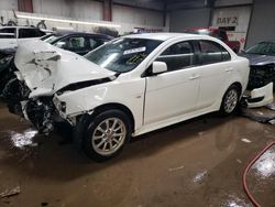 Salvage cars for sale at Elgin, IL auction: 2010 Mitsubishi Lancer ES/ES Sport