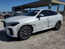 Salvage cars for sale at West Palm Beach, FL auction: 2022 BMW X6 XDRIVE40I