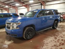 Salvage cars for sale at Lansing, MI auction: 2018 Chevrolet Tahoe Police