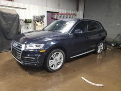 Salvage cars for sale at Elgin, IL auction: 2018 Audi Q5 Premium Plus