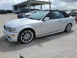 Salvage cars for sale at West Palm Beach, FL auction: 2005 BMW 330 CI