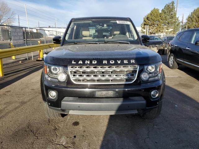 2016 Land Rover LR4 HSE