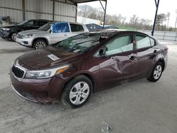 Salvage cars for sale at Cartersville, GA auction: 2018 KIA Forte LX