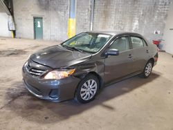 Salvage cars for sale at Chalfont, PA auction: 2013 Toyota Corolla Base