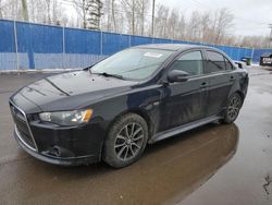 Salvage cars for sale at Moncton, NB auction: 2015 Mitsubishi Lancer SE