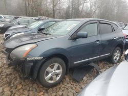 Salvage cars for sale at Exeter, RI auction: 2014 Nissan Rogue Select S