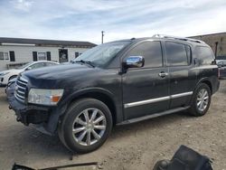 Salvage cars for sale at Laurel, MD auction: 2008 Infiniti QX56