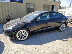 Salvage cars for sale at Ellenwood, GA auction: 2022 Tesla Model 3