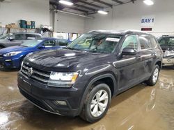 Volkswagen Atlas se salvage cars for sale: 2018 Volkswagen Atlas SE