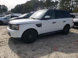 Salvage cars for sale at Seaford, DE auction: 2011 Land Rover Range Rover Sport LUX