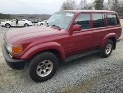 Salvage cars for sale at Concord, NC auction: 1994 Toyota Land Cruiser DJ81